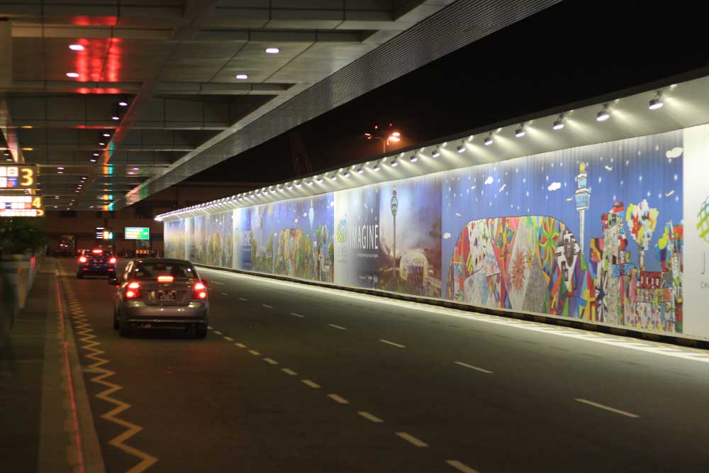 Аэропорт Чанги (Сингапур), выход