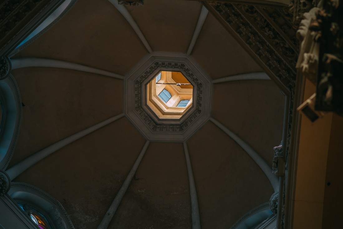 Санта-Мария-делле-Грацие - вид на купол