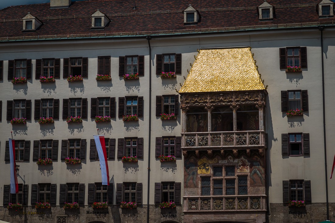Дом с золотой крышей - Goldenes Dachl