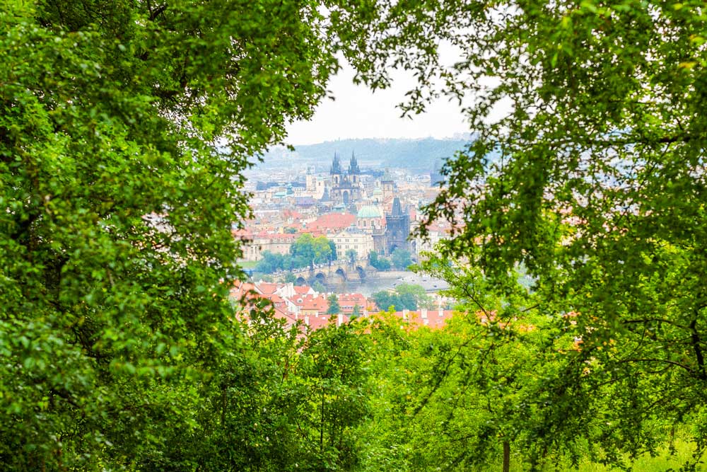 Вот такое вот зеленое окошко в Прагу:)