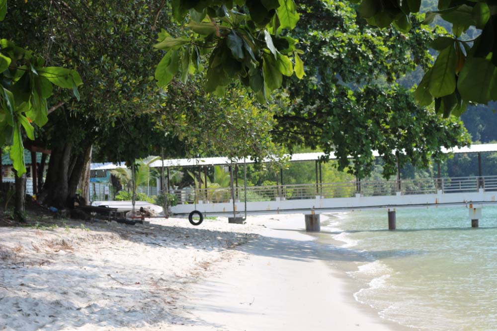 Monkey Beach в национальном парке Пенанга - Таман Негара.