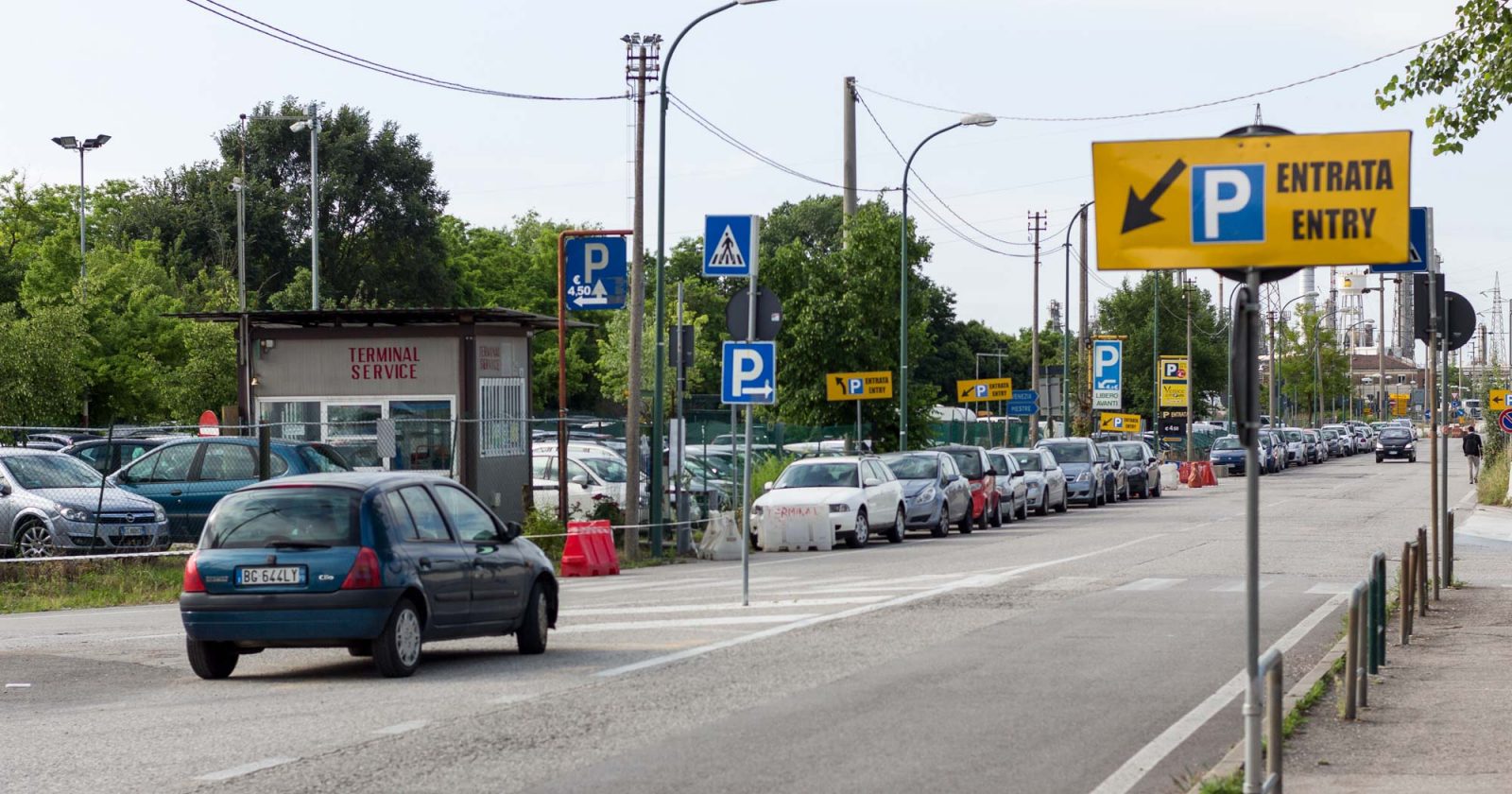 парковки в италии