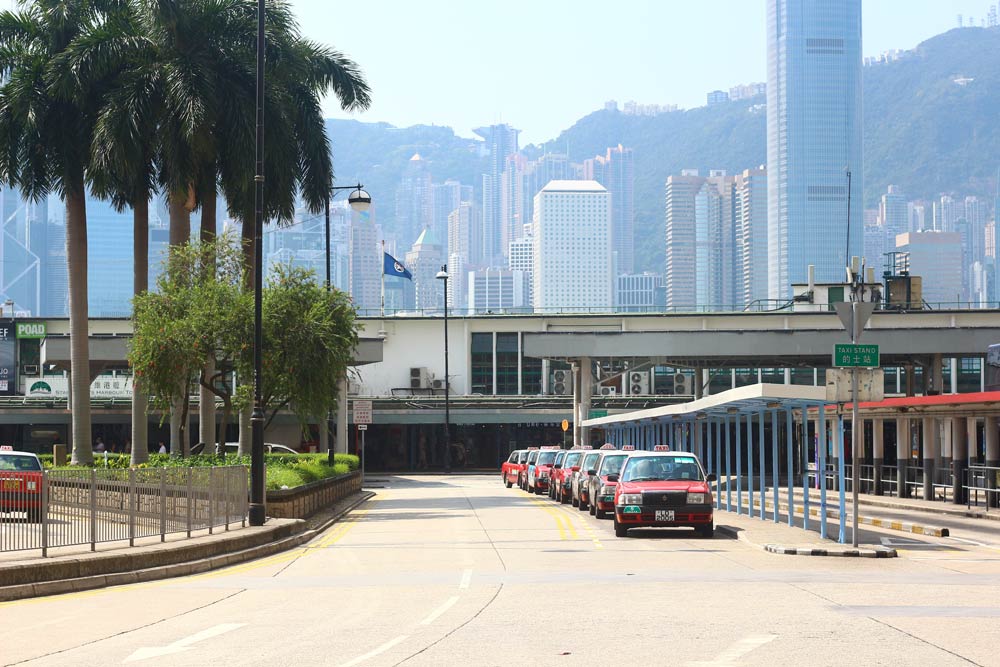 Такси в Гонконге - места посадки